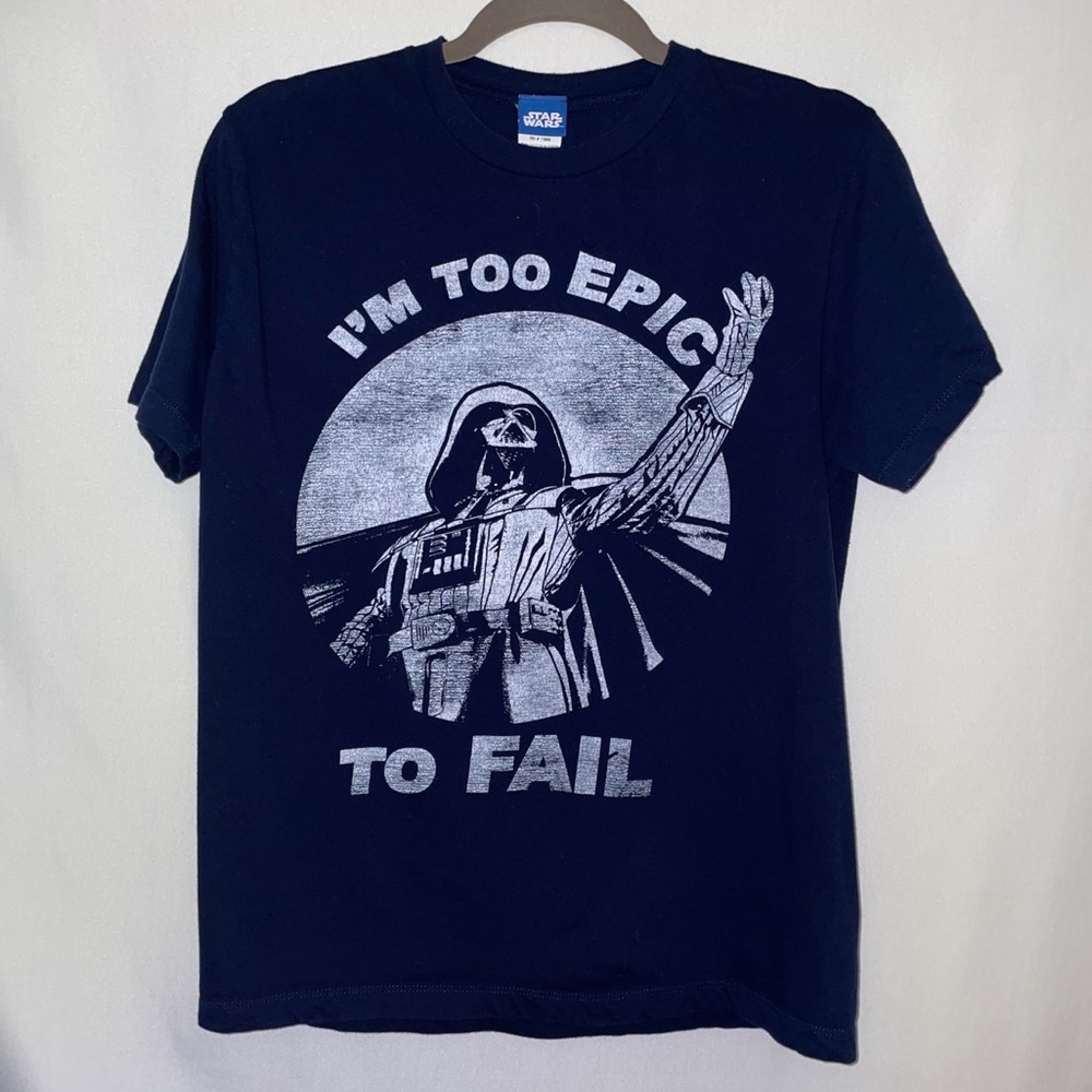 Star Wars “I’m Too Epic Too Fail” Shirt Navy Blue